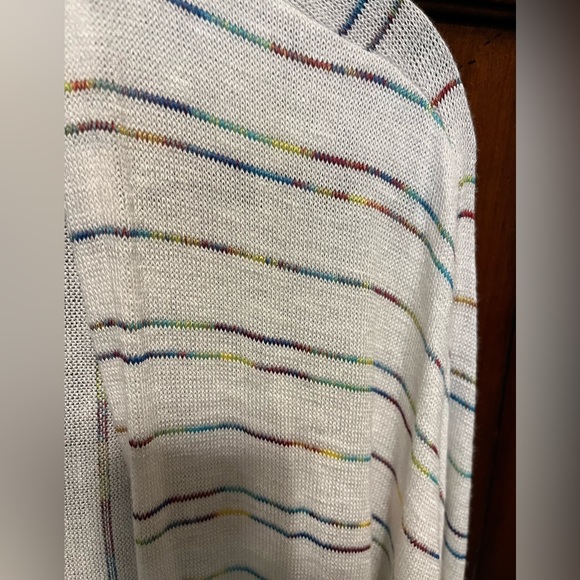 Torrid multicolored striped cardigan size 0 - Picture 4 of 6